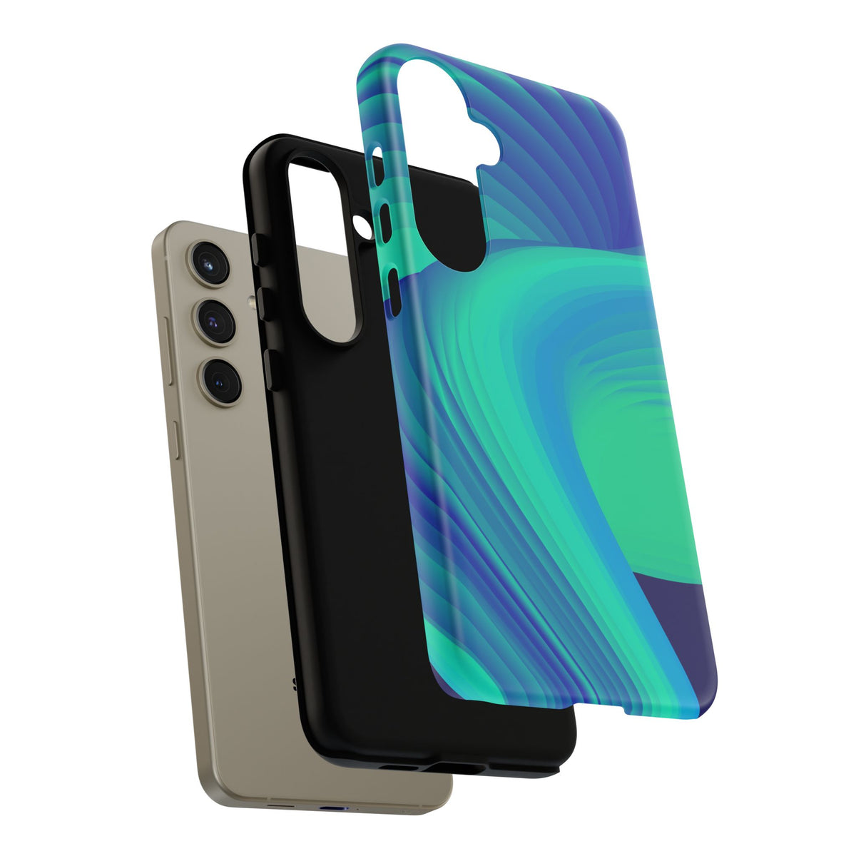 Phone Case — Movimientos en Turquesa