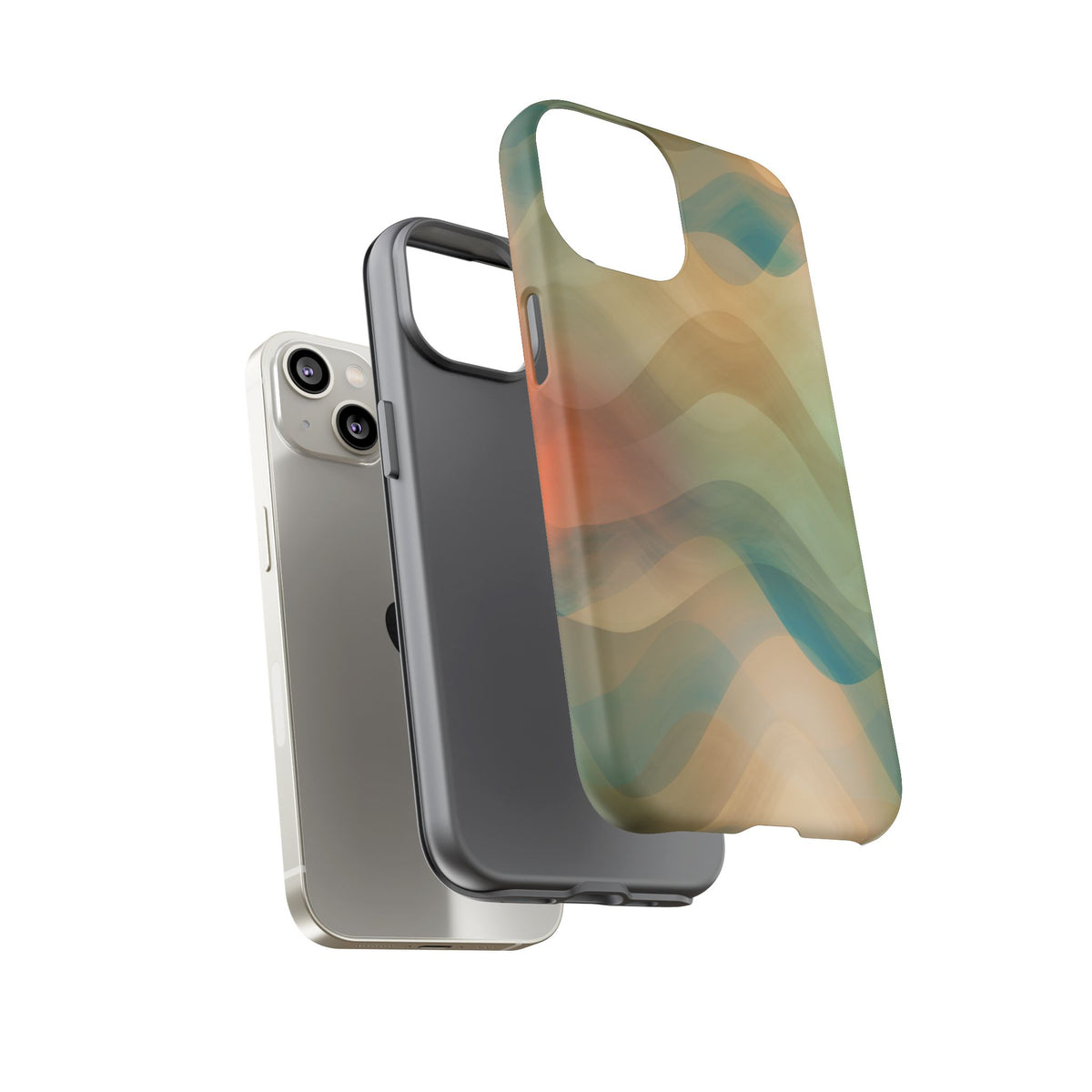 Phone Case - Olas en Verde