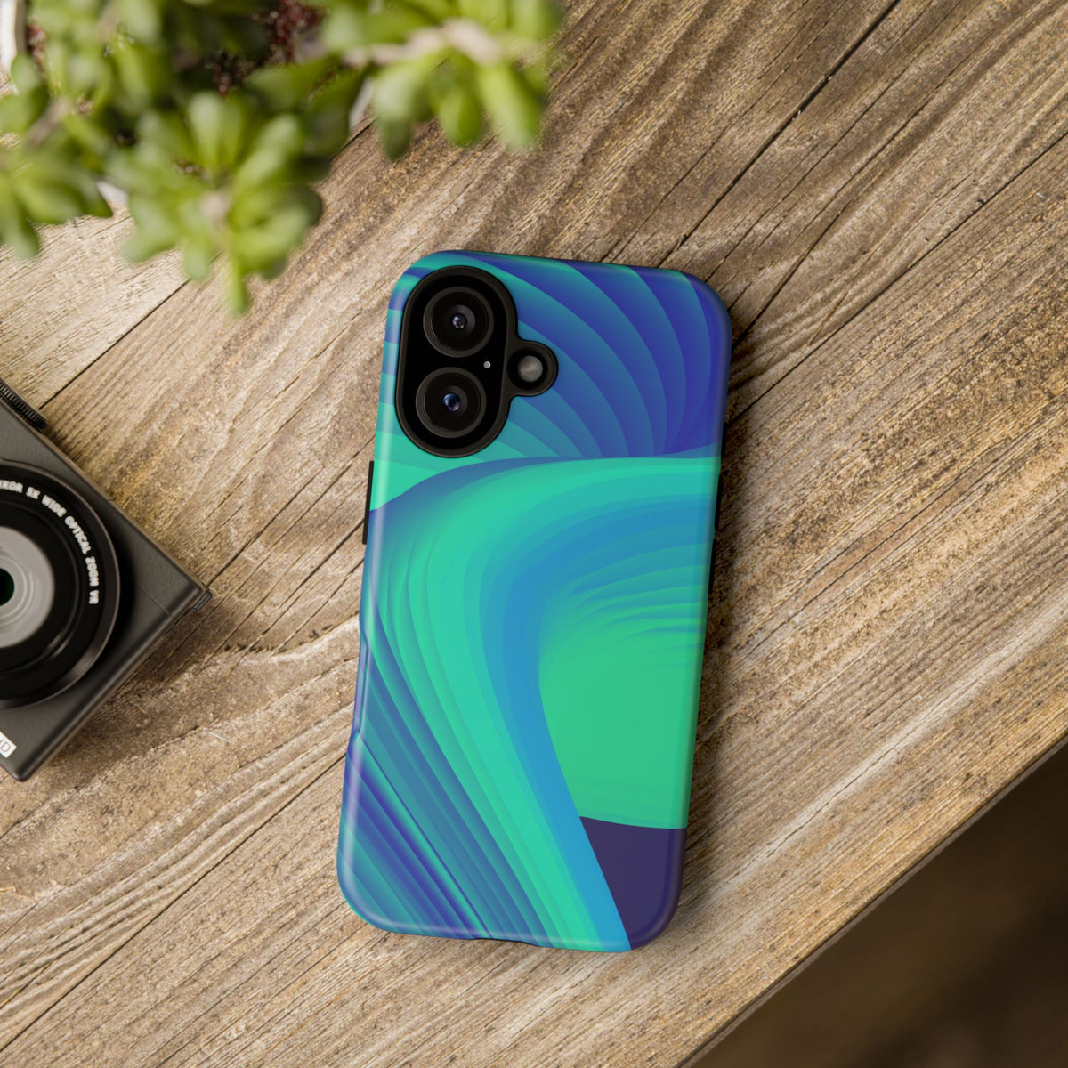 Phone Case — Movimientos en Turquesa