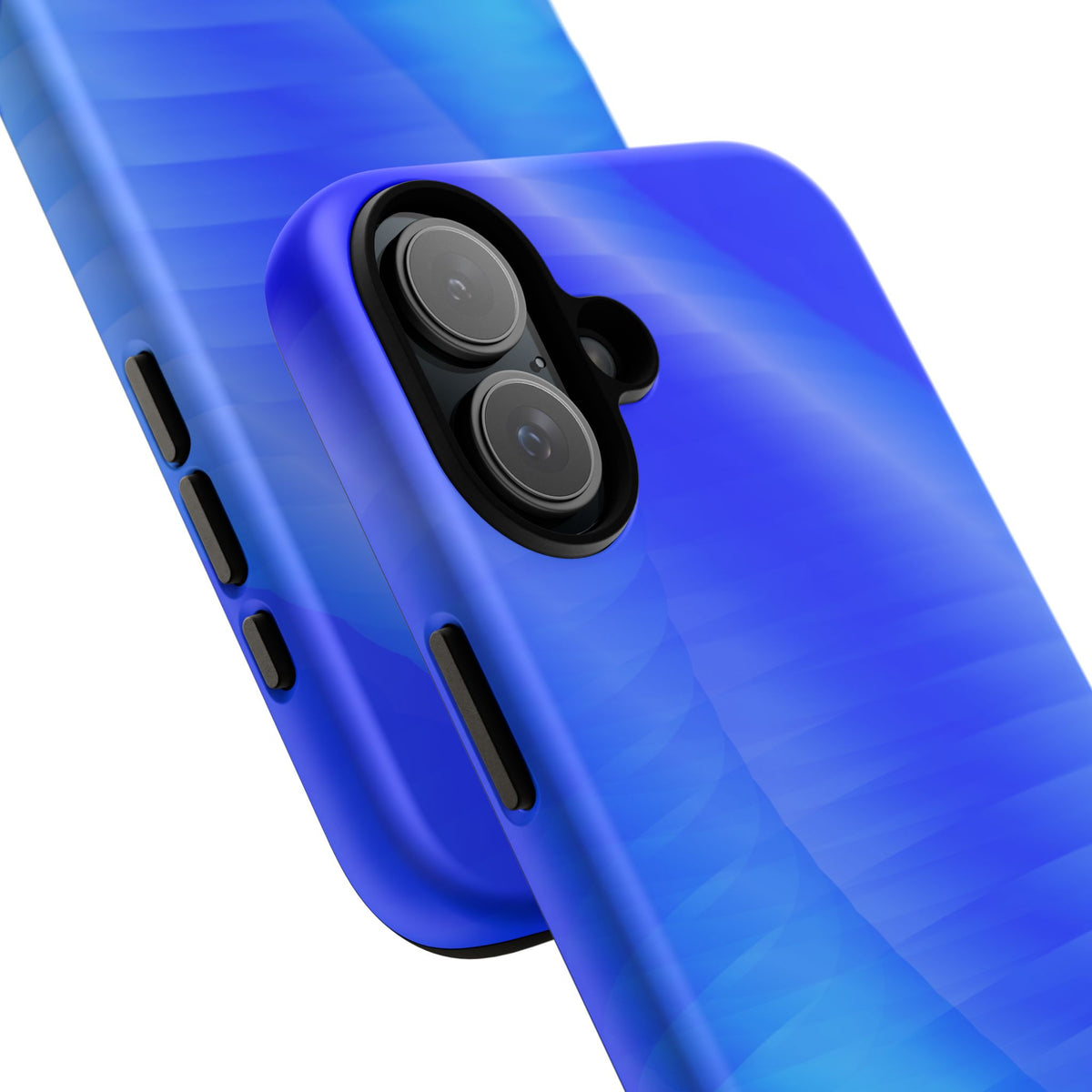 Phone Case — Blue Abstract Wave Tough Phone Case