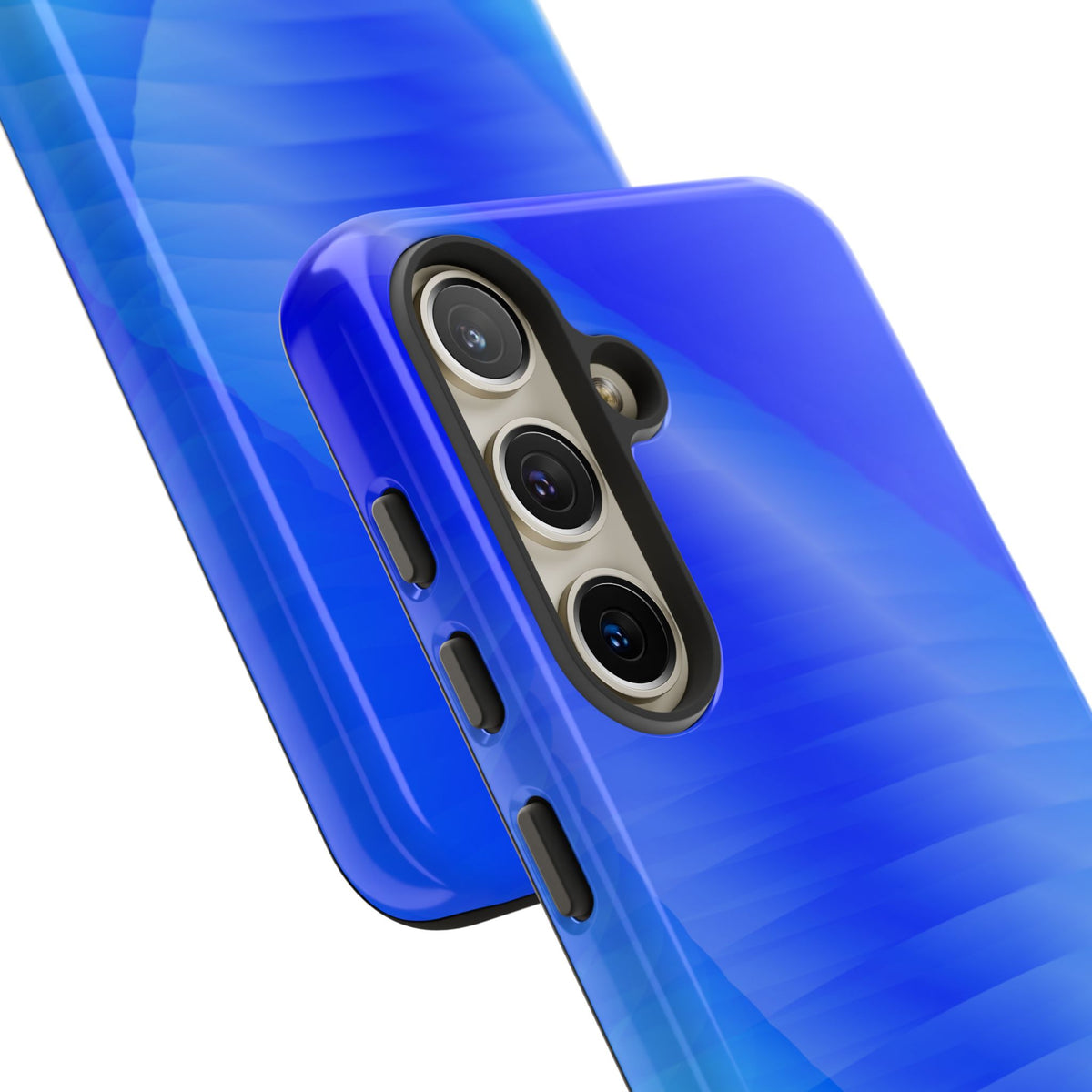 Phone Case — Blue Abstract Wave Tough Phone Case
