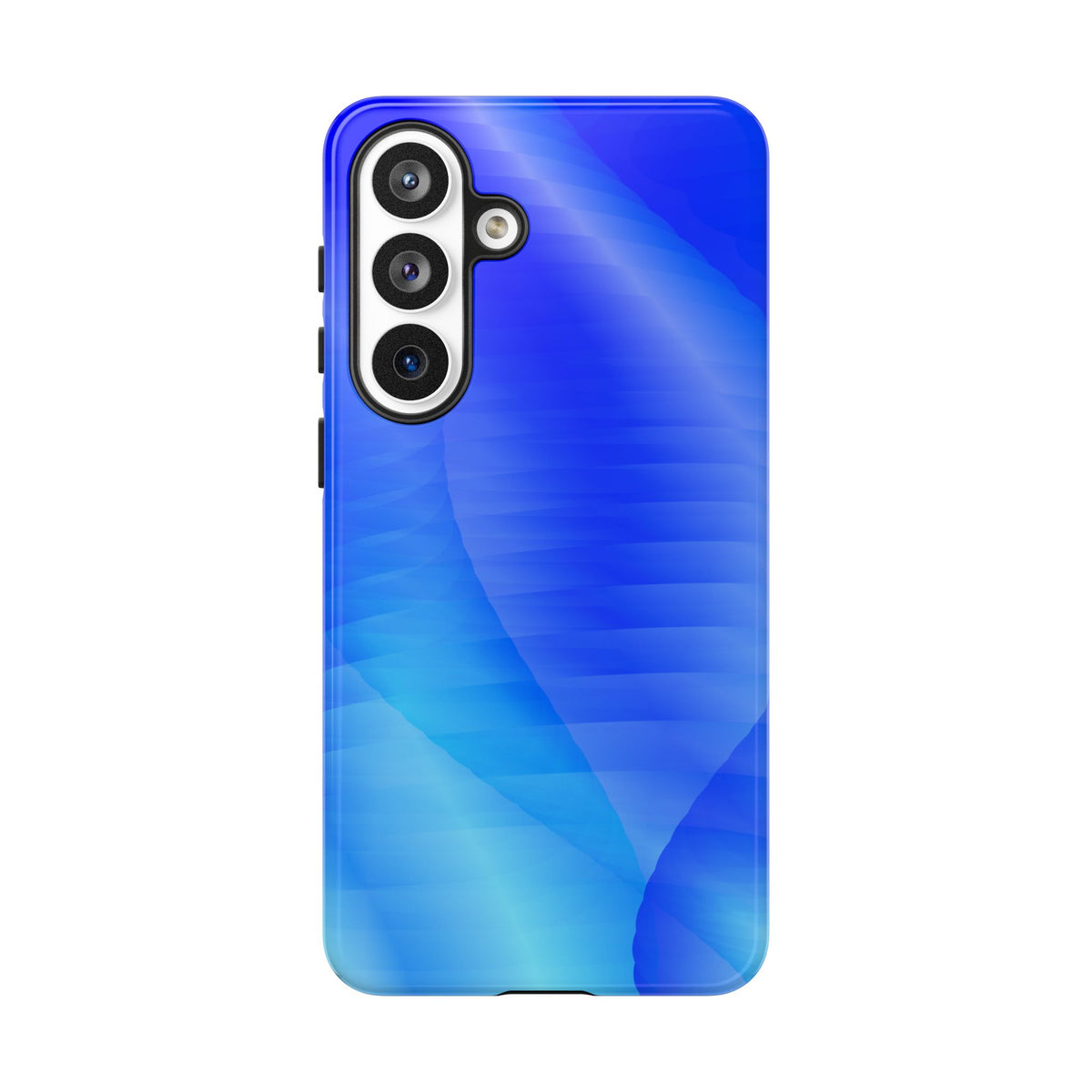 Phone Case — Blue Abstract Wave Tough Phone Case