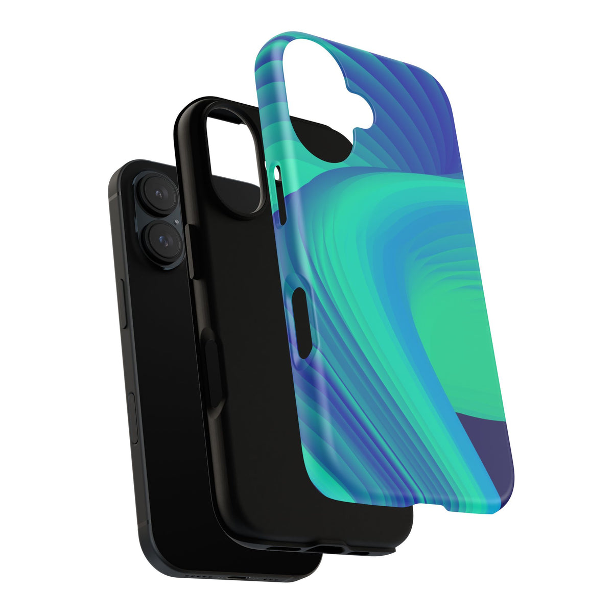 Phone Case — Movimientos en Turquesa
