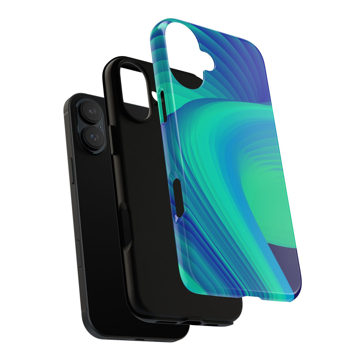 Phone Case — Movimientos en Turquesa