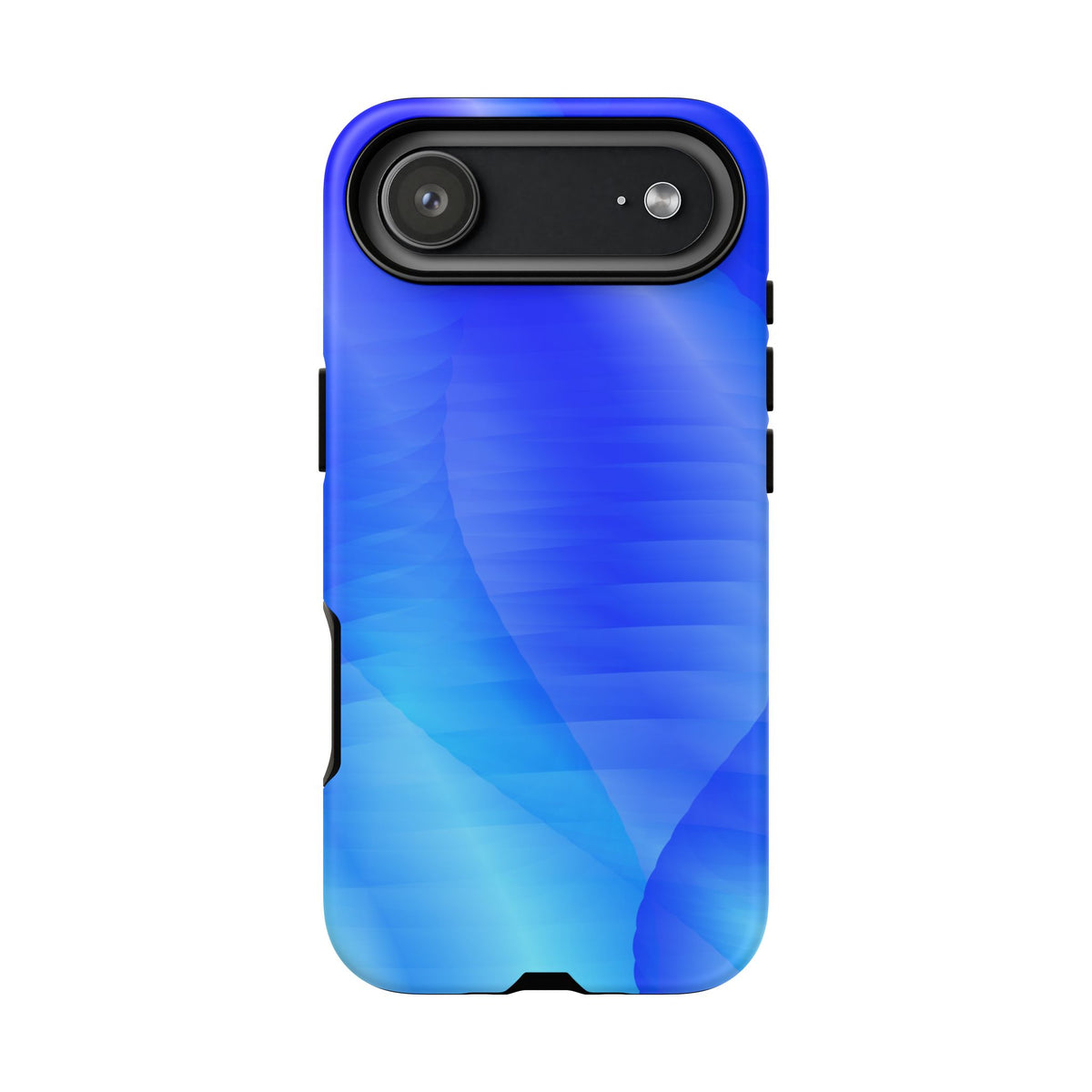 Phone Case — Blue Abstract Wave Tough Phone Case