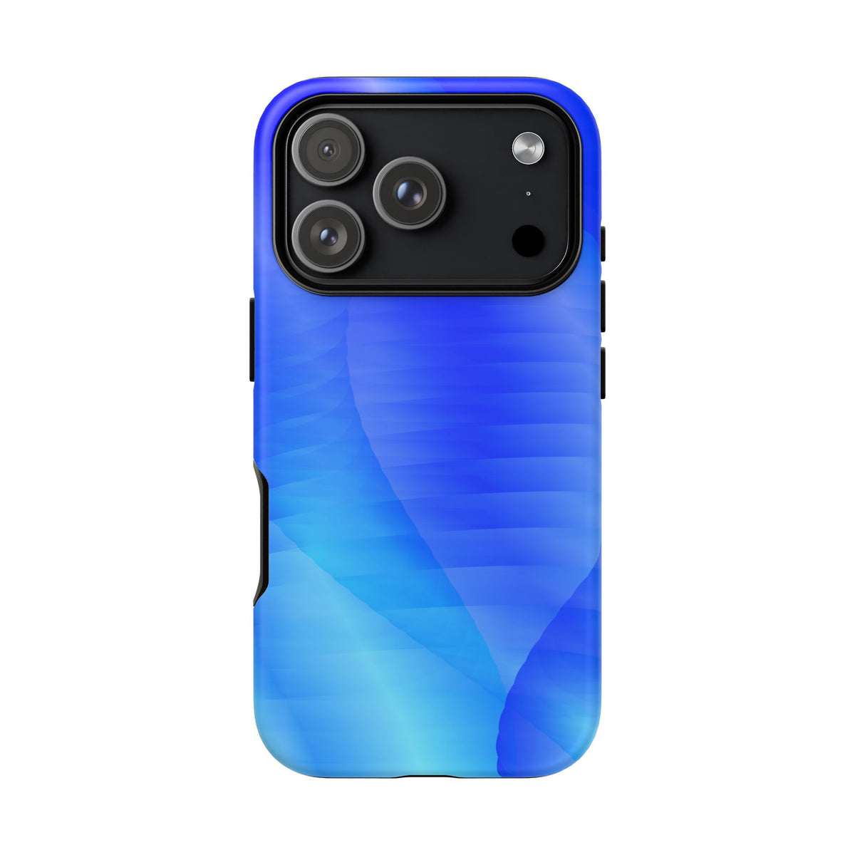 Phone Case — Blue Abstract Wave Tough Phone Case