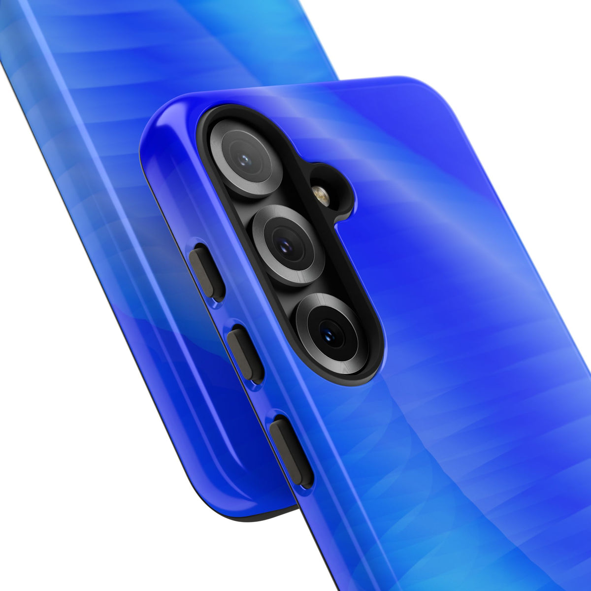 Phone Case — Blue Abstract Wave Tough Phone Case