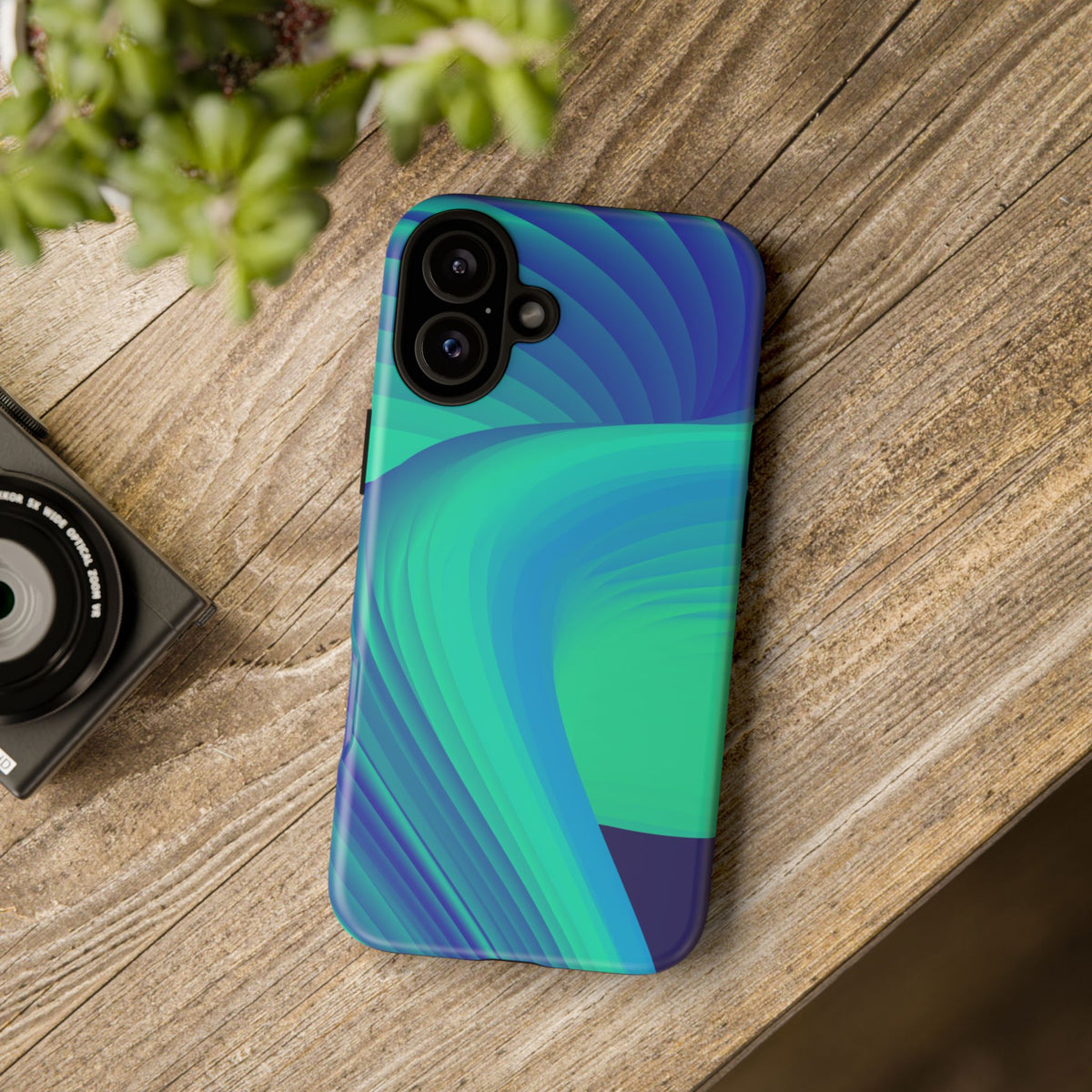 Phone Case — Movimientos en Turquesa