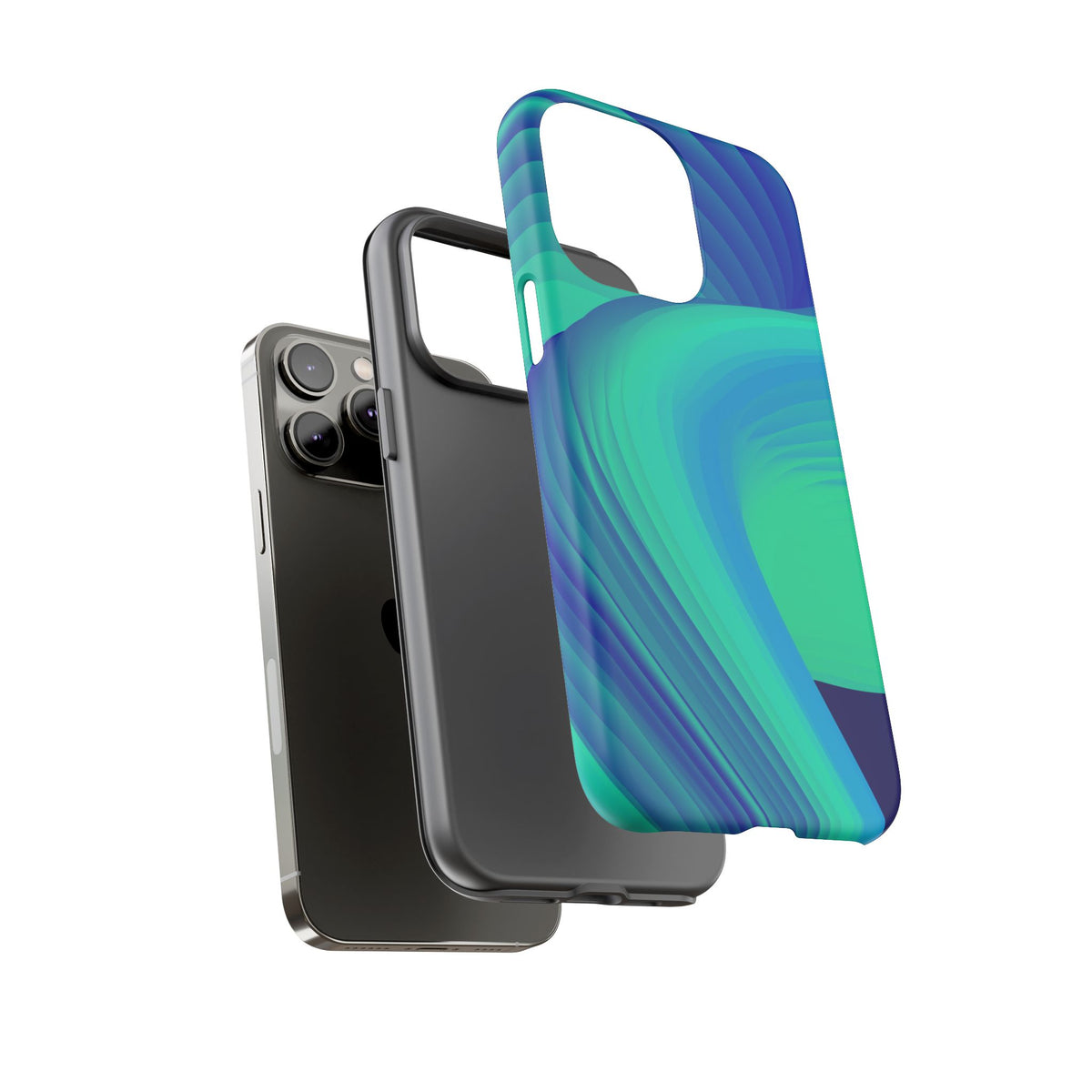 Phone Case — Movimientos en Turquesa