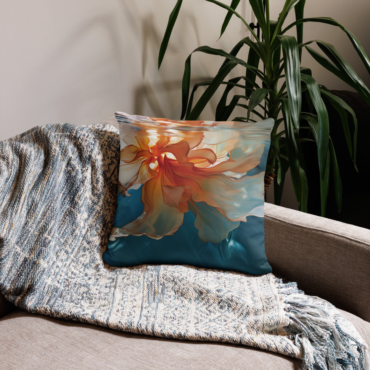 Cojín básico flornavegante