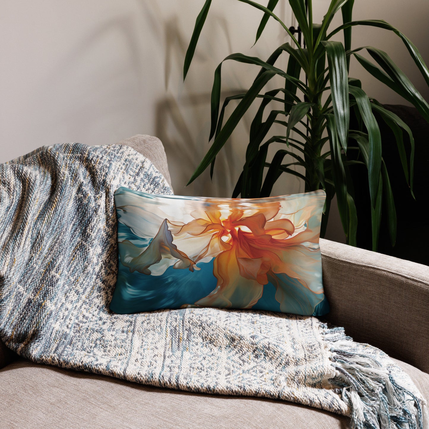 Cojín básico flornavegante