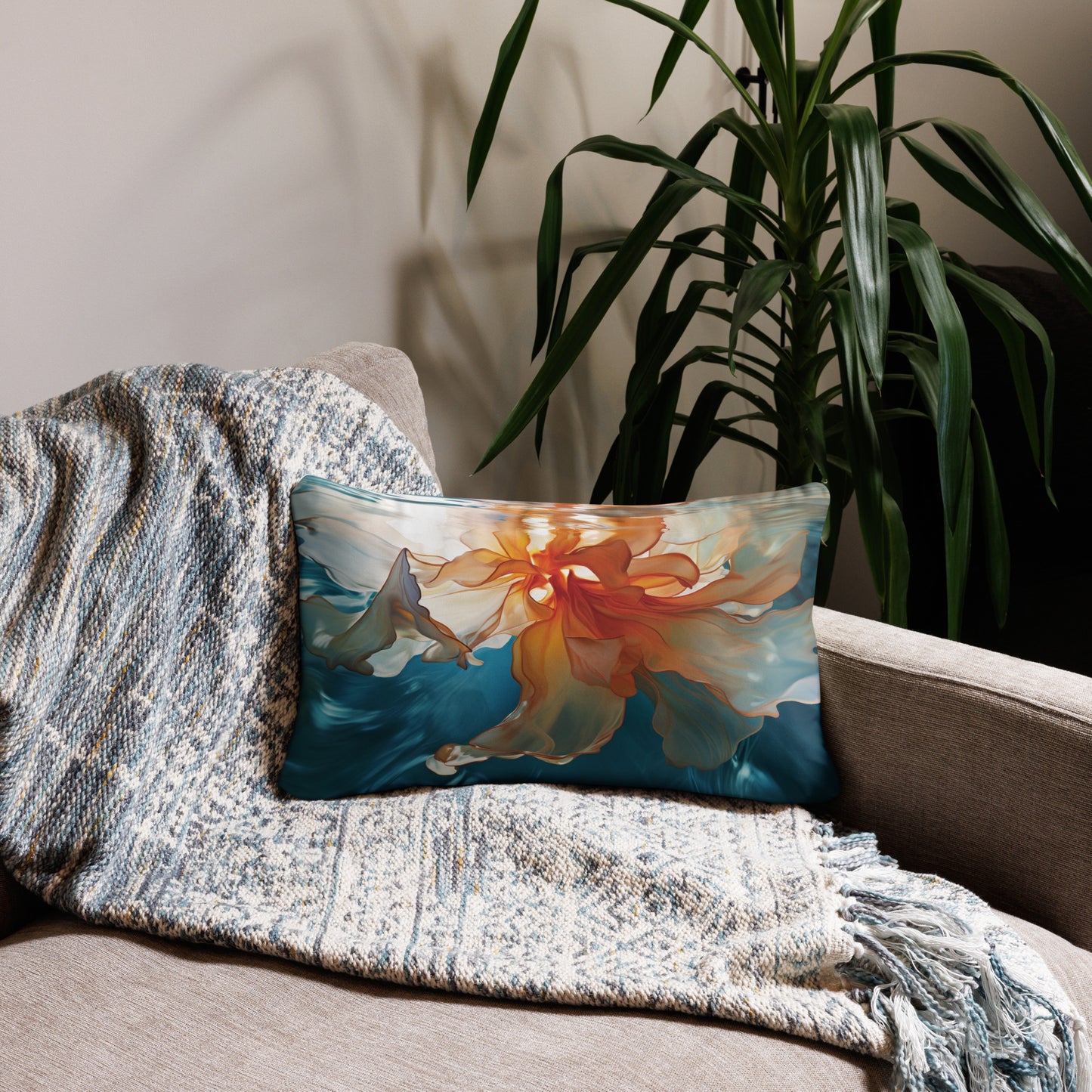 Cojín básico flornavegante