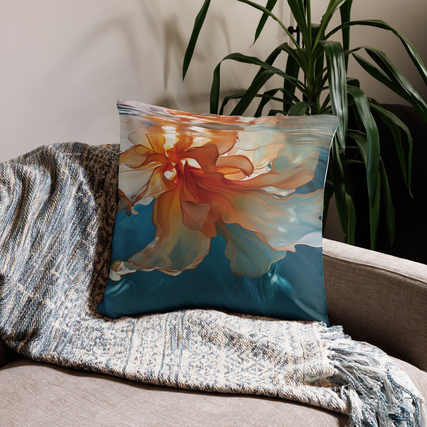 Cojín básico flornavegante