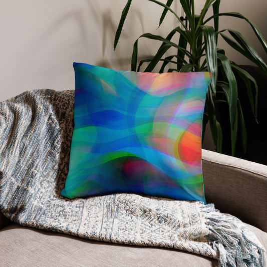 Cojín básico abstracto