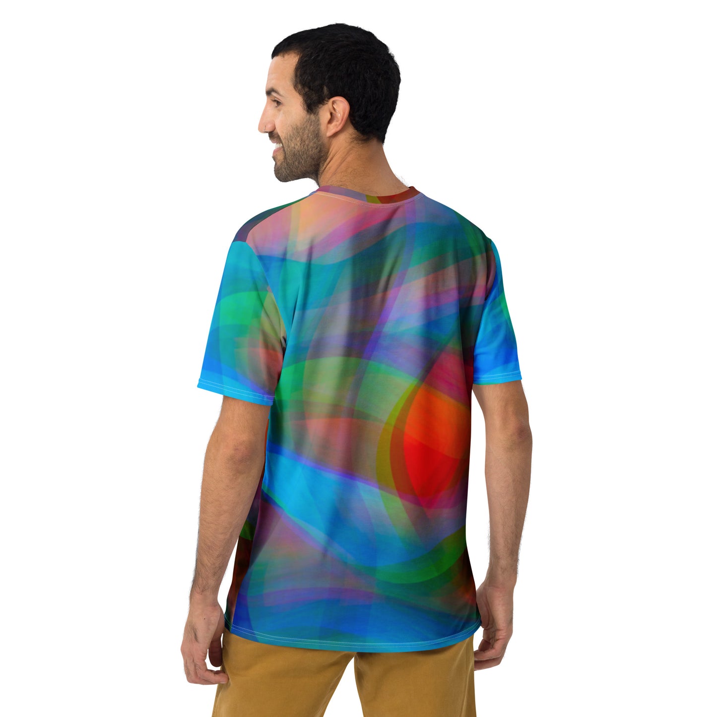 Camiseta hombre en abstracto