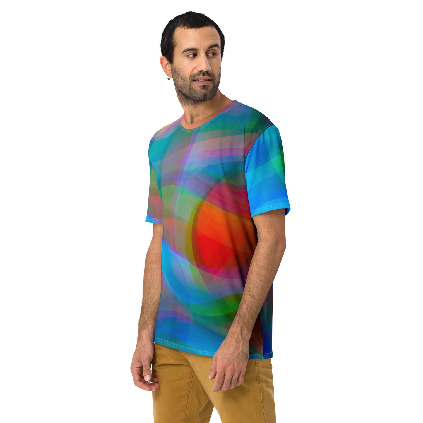Camiseta hombre en abstracto