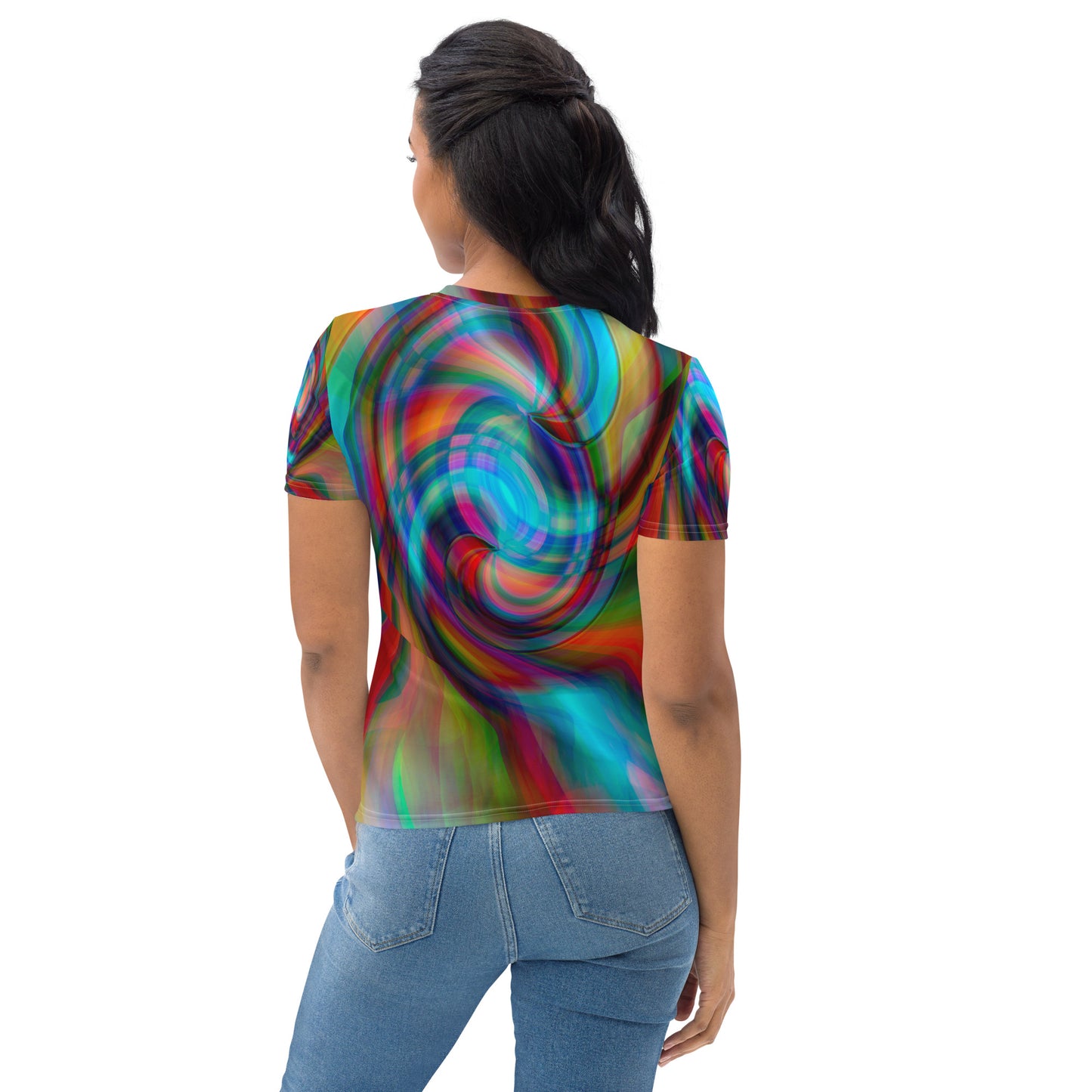 Camiseta mujer psicodélica