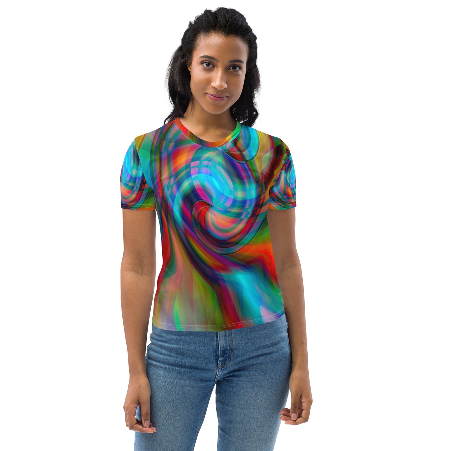 Camiseta mujer psicodélica