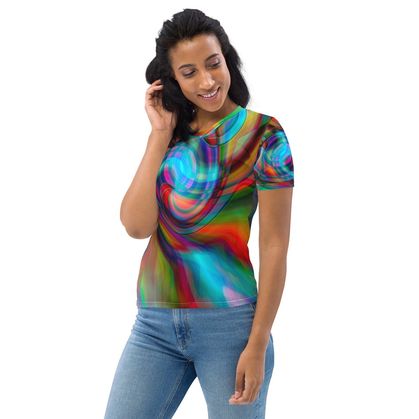 Camiseta mujer psicodélica