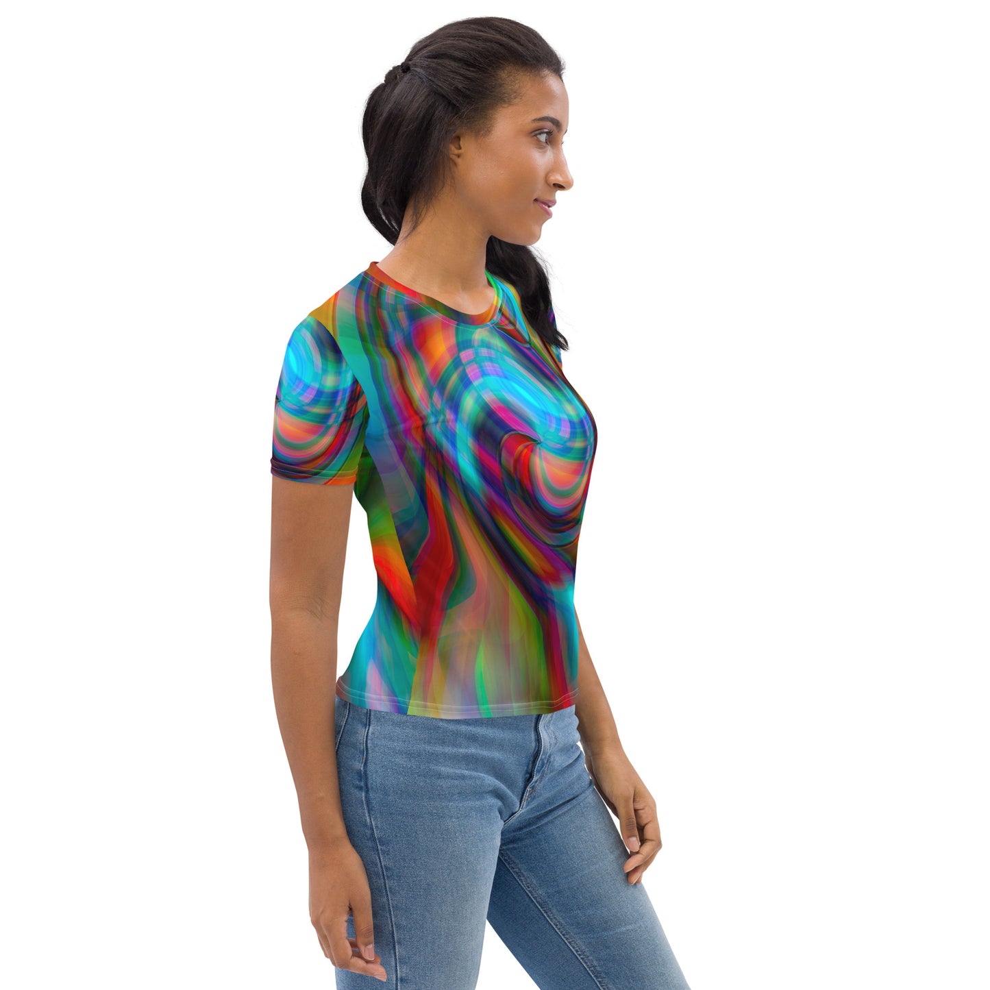 Camiseta mujer psicodélica