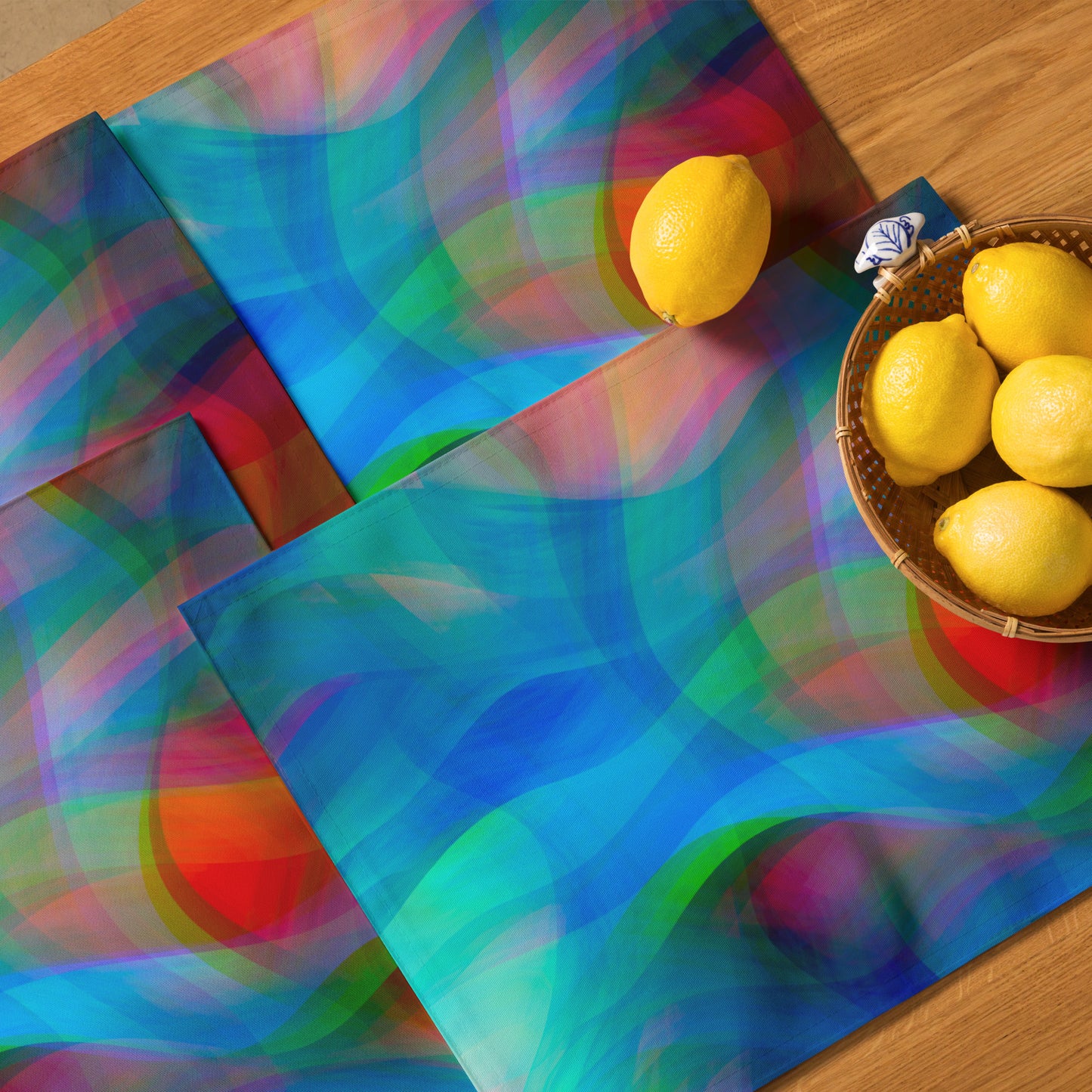 Juego de manteles individuales - Ondas