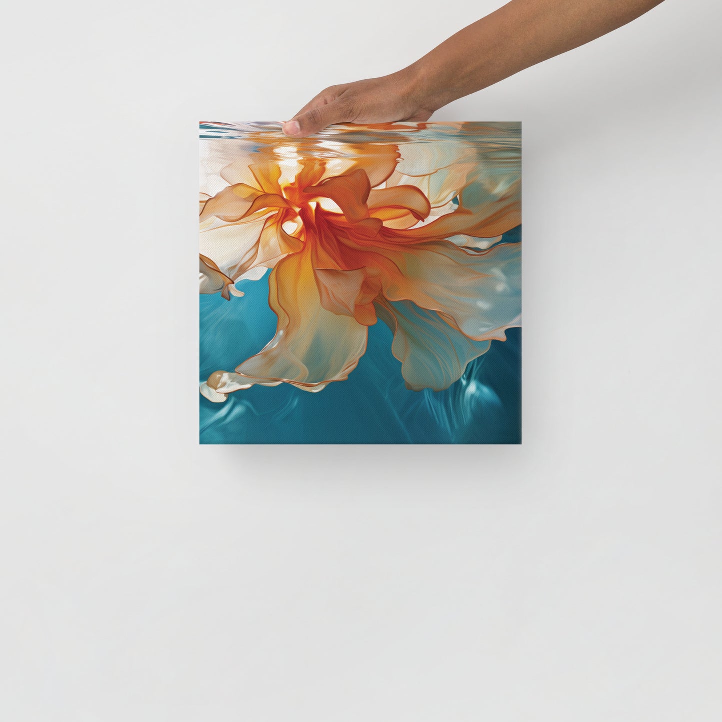 Lienzo fino en flor navegante