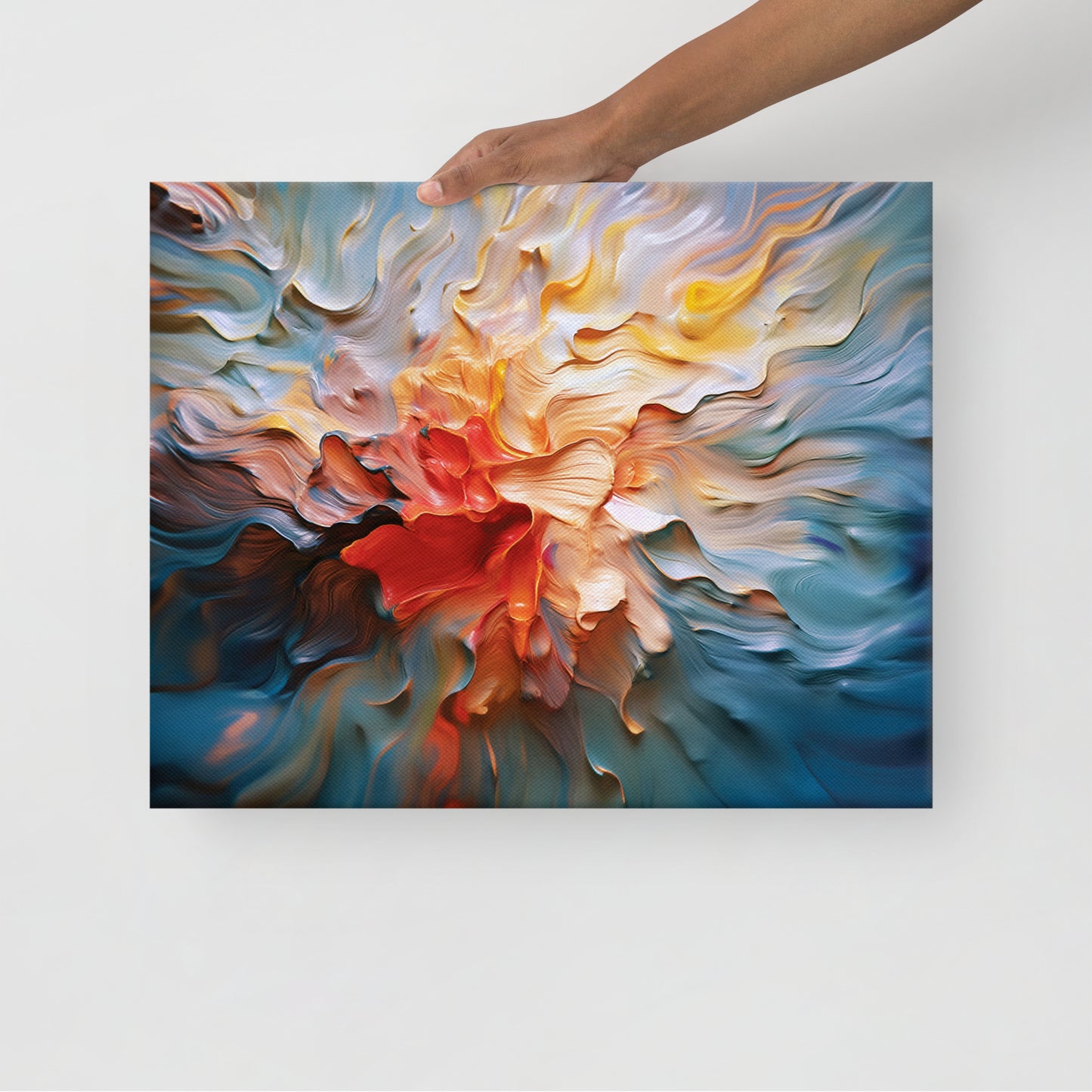 Lienzo fino en impasto