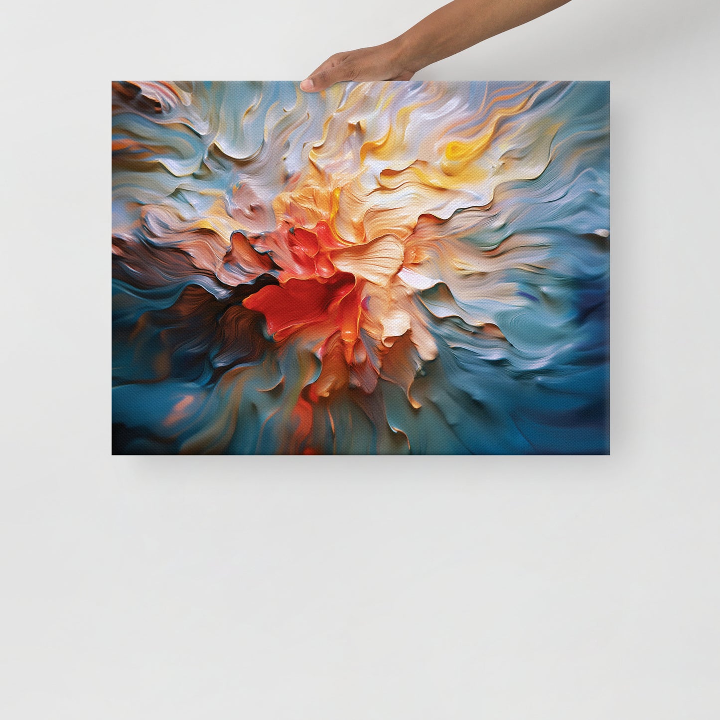 Lienzo fino en impasto