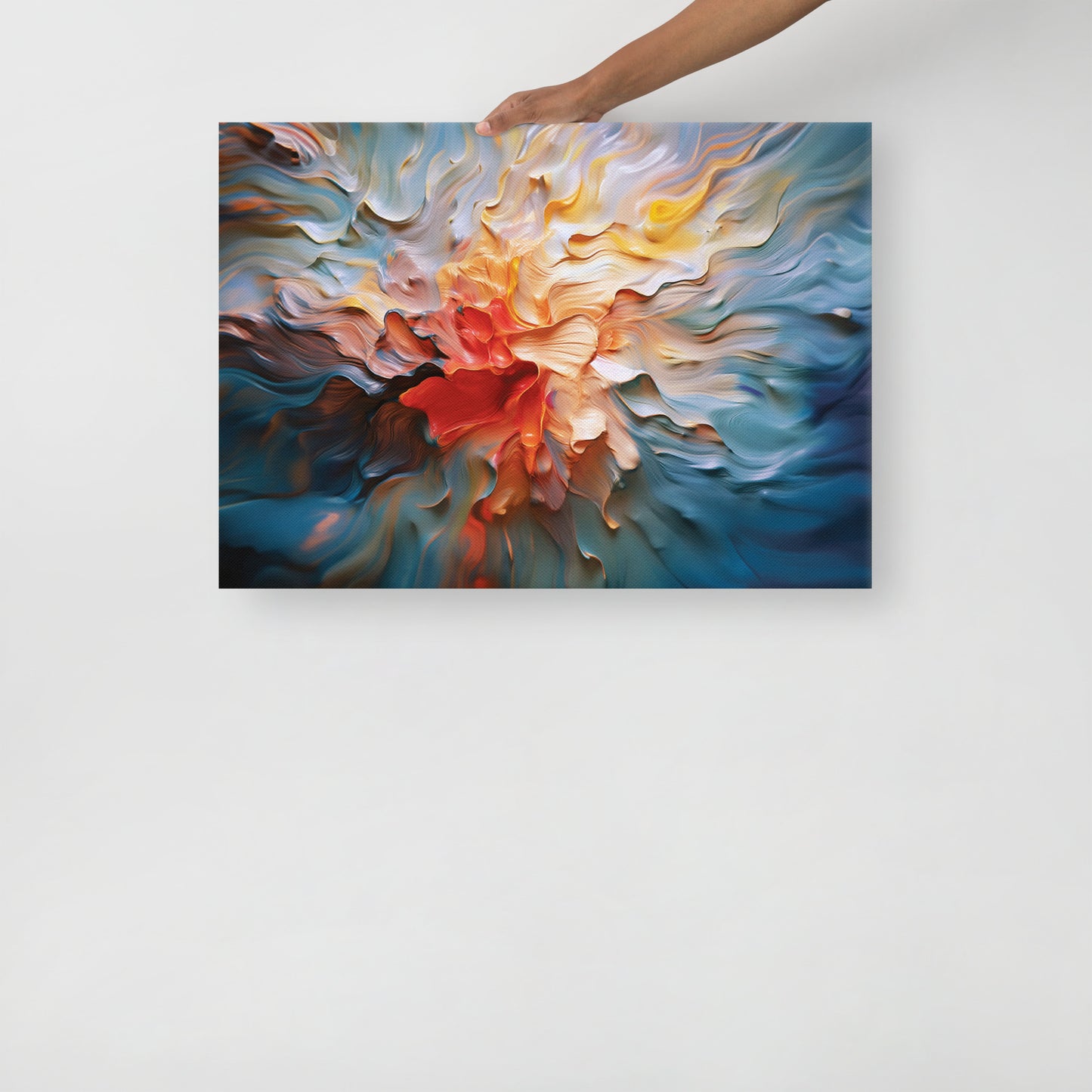 Lienzo fino en impasto