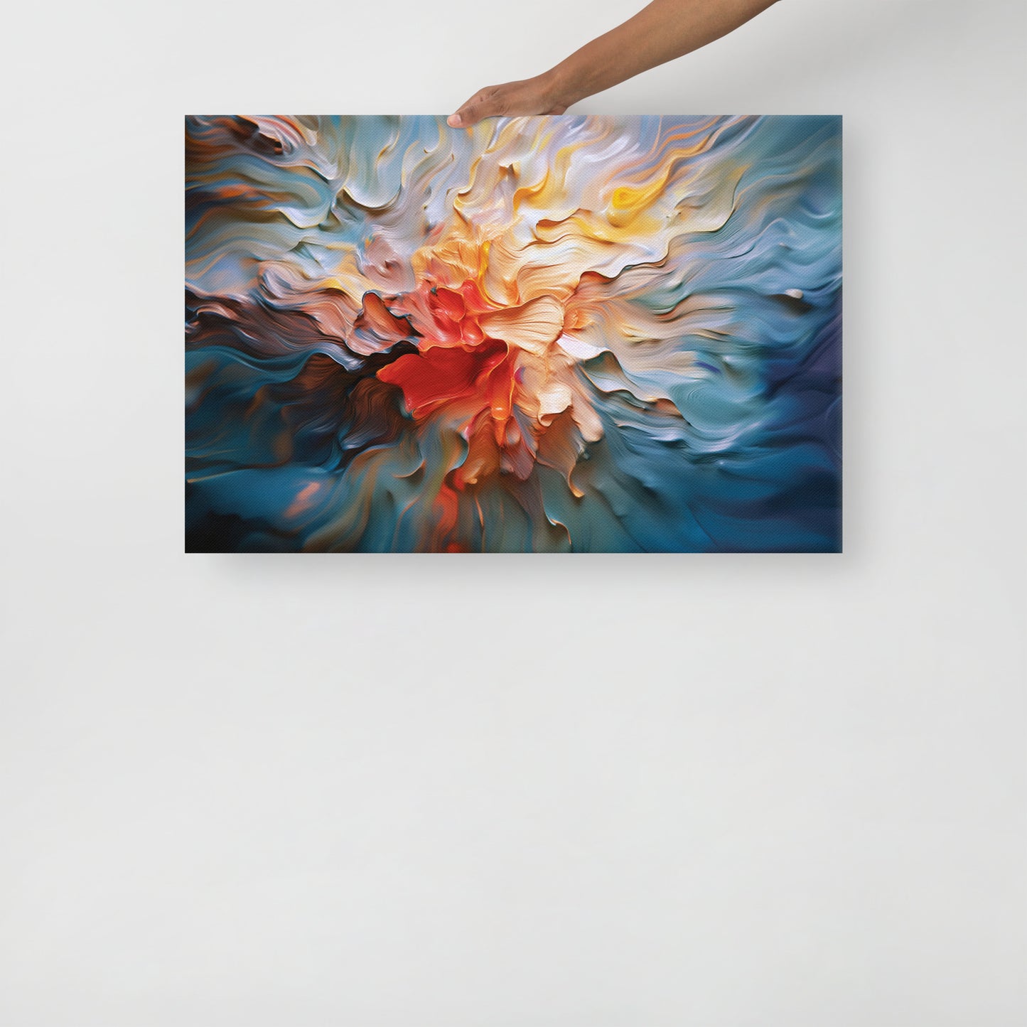 Lienzo fino en impasto