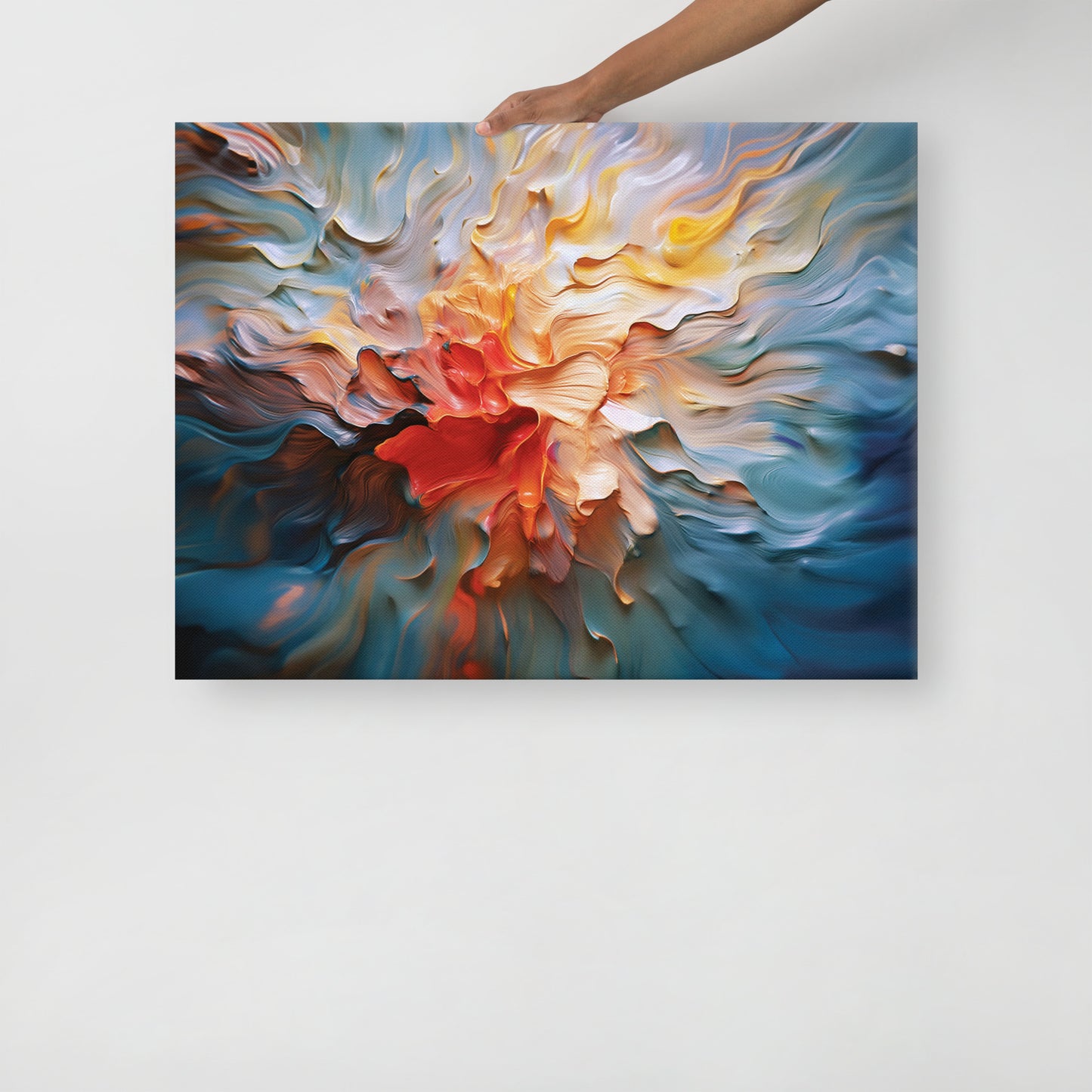 Lienzo fino en impasto