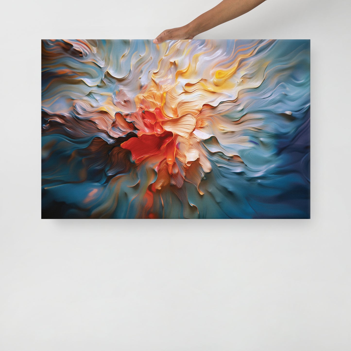 Lienzo fino en impasto