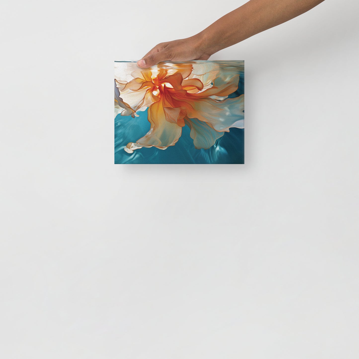 Lienzo fino en flor navegante